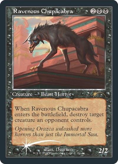 Ravenous Chupacabra - Foil Ravenous Chupacabra