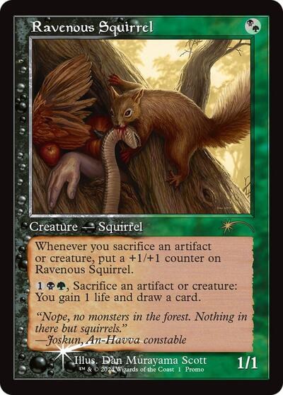 Ravenous Squirrel - Foil Ravenous Squirrel