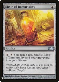 Elixir of Immortality - Normal Elixir Of Immortality