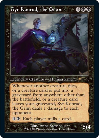 Syr Konrad, the Grim - Retro Frame Syr Konrad The Gri