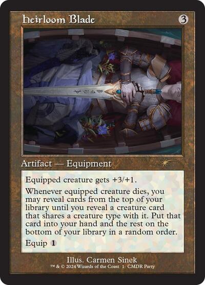 Heirloom Blade - Retro Frame Heirloom Blade