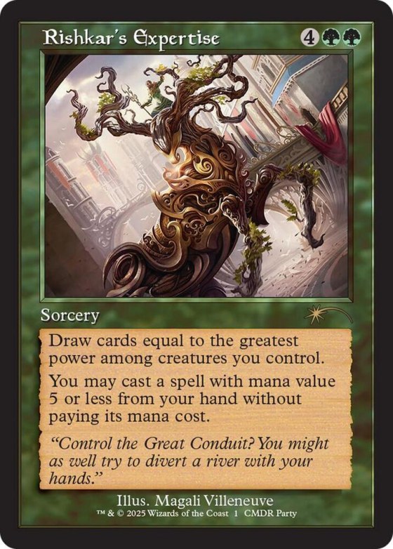 Rishkar's Expertise - Retro Frame Foil Rishkar S Exp
