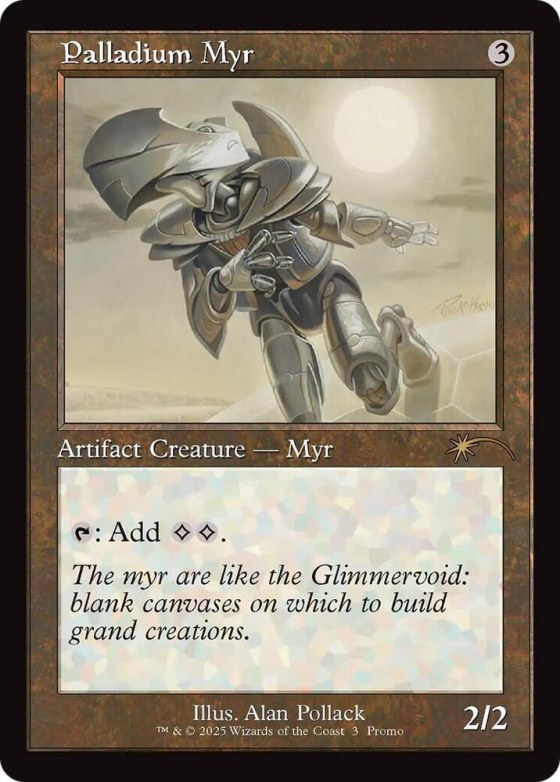 Palladium Myr - Retro Frame Palladium Myr