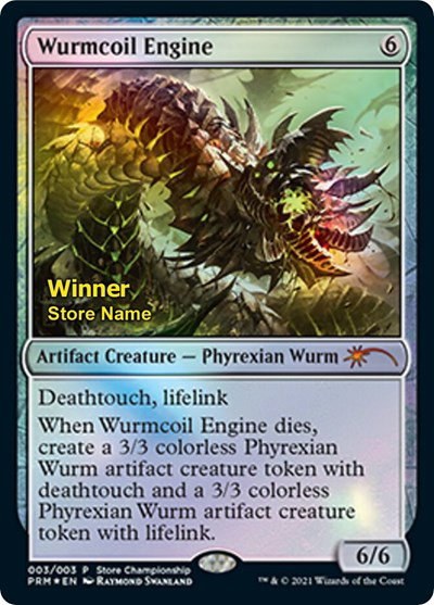 Wurmcoil Engine - Winner Wurmcoil Engine