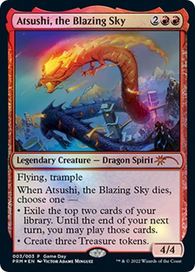 Atsushi, the Blazing Sky - Foil Atsushi The Blazing Sky