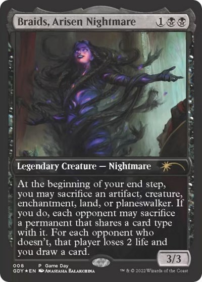Braids, Arisen Nightmare - Foil Braids Arisen Nightmare