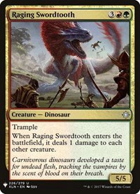 Raging Swordtooth - Normal Raging Swordtooth