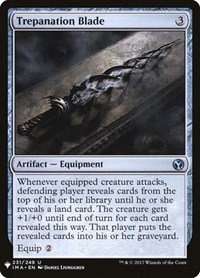 Trepanation Blade - Normal Trepanation Blade