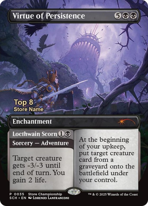 Virtue of Persistence - Top 8