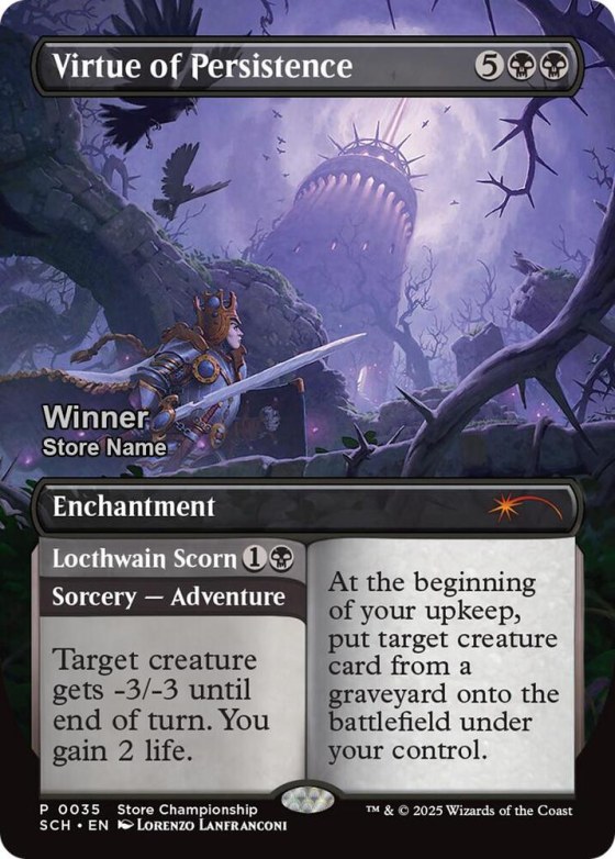 Virtue of Persistence - Winner