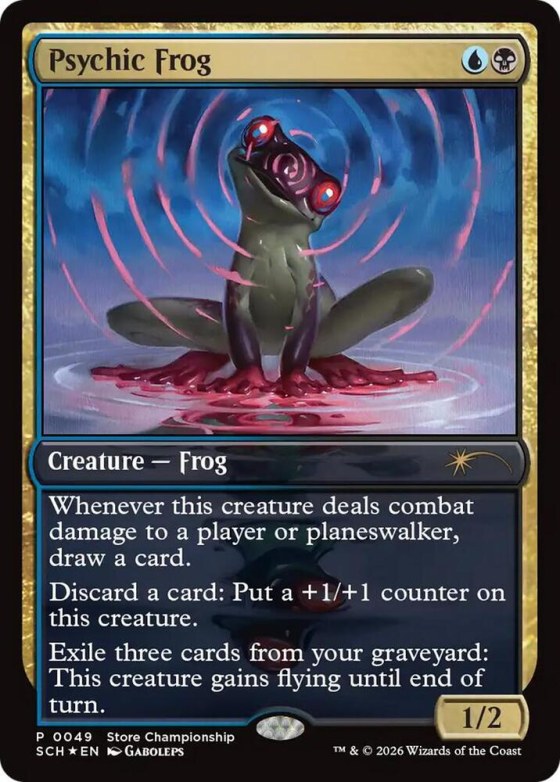 Psychic Frog - Foil Psychic Frog