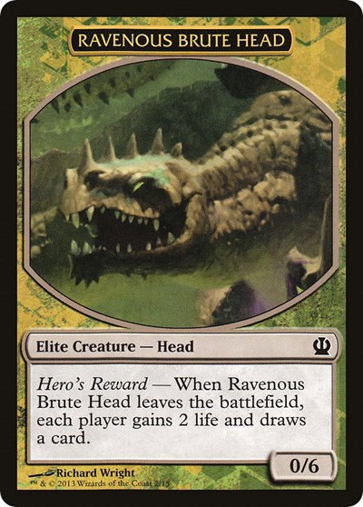 Ravenous Brute Head - Normal Ravenous Brute Head