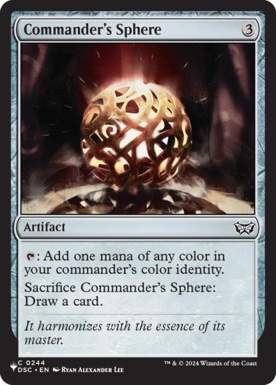 Commander's Sphere - Dsc