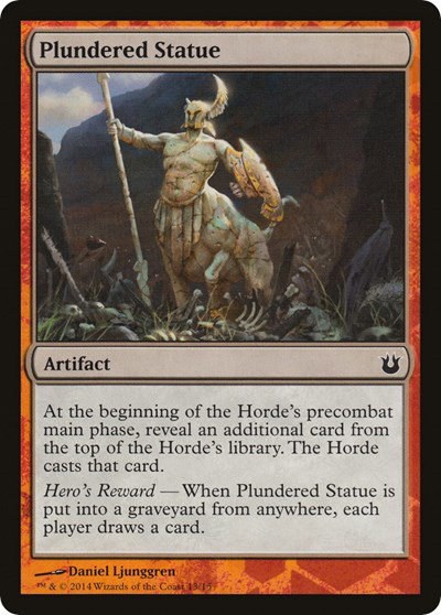 Plundered Statue - Normal Plundered Statue