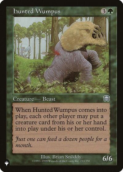 Hunted Wumpus - Normal Hunted Wumpus