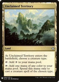 Unclaimed Territory - Normal Unclaimed Territory