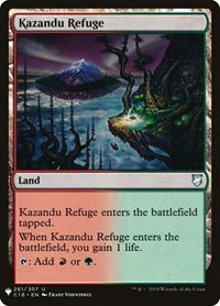 Kazandu Refuge - Normal Kazandu Refuge