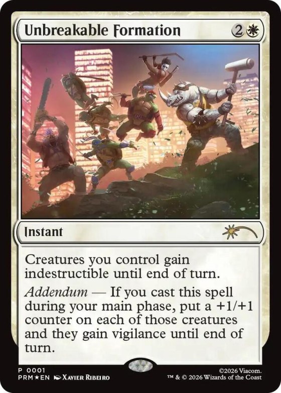 Unbreakable Formation - Foil Unbreakable Formation