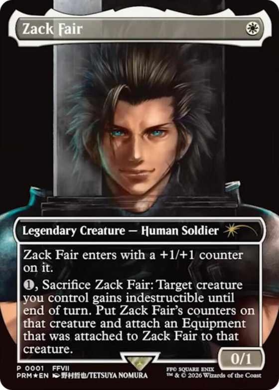Zack Fair - Foil Zack Fair