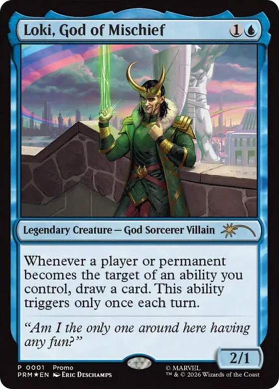 Loki, God of Mischief - Foil Loki God Of Mischief