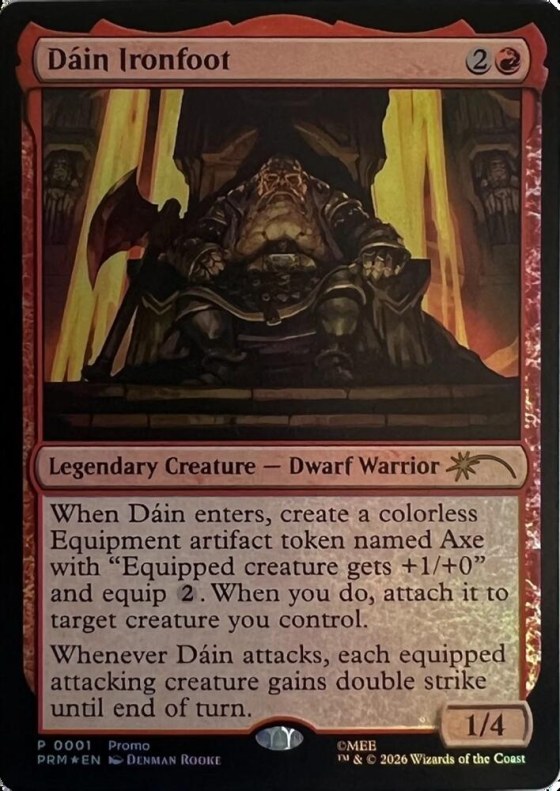 Dain Ironfoot - Foil Dain Ironfoot