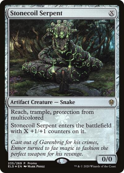 Stonecoil Serpent - Foil Stonecoil Serpent
