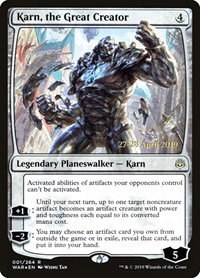 Karn, the Great Creator - Foil Karn The Great Creator
