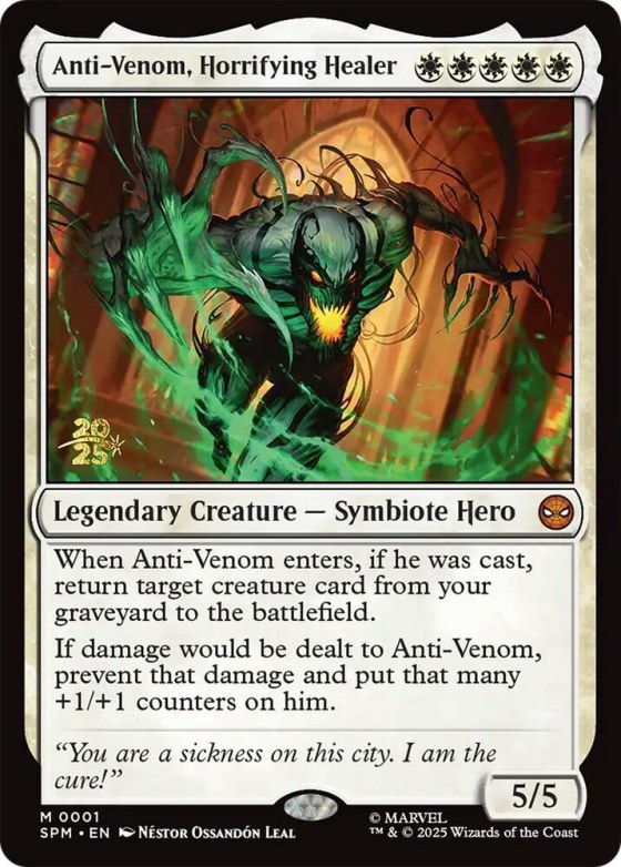 Anti-Venom, Horrifying Healer - Foil Anti Venom Horrifying Hea