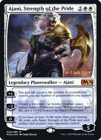 Ajani, Strength of the Pride - Foil Ajani Strength Of The Pri