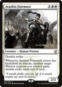 Arashin Foremost - Foil Arashin Foremost