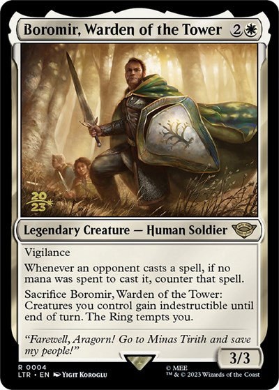 Boromir, Warden of the Tower - Foil Boromir Warden Of The Tow