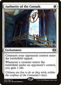 Authority of the Consuls - Kld