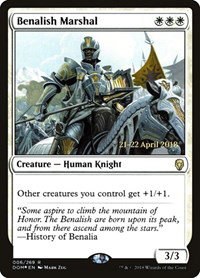 Benalish Marshal - Foil Benalish Marshal