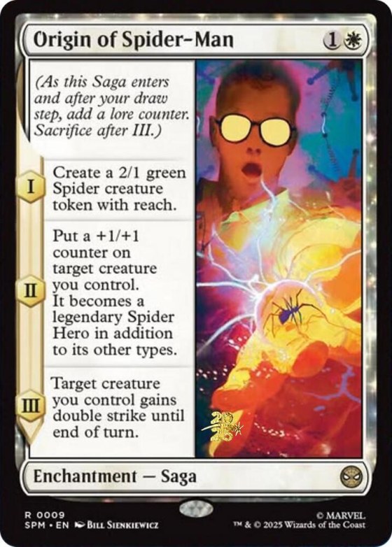 Origin of Spider-Man - Foil Origin Of Spider Man