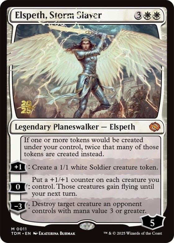 Elspeth, Storm Slayer - Foil Elspeth Storm Slayer