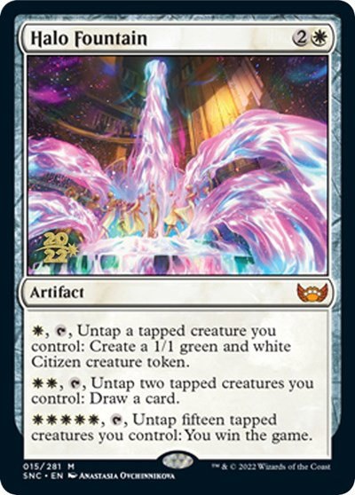 Halo Fountain - Foil Halo Fountain