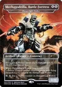 Mechagodzilla, Battle Fortress - Hangarback Walker - Welcome Back Promo