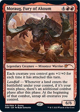 Moraug, Fury of Akoum - Foil Moraug Fury Of Akoum
