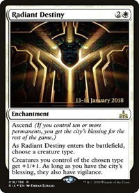 Radiant Destiny - Foil Radiant Destiny