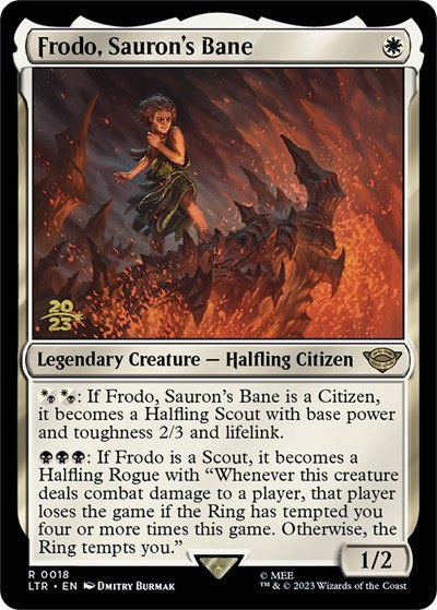 Frodo, Sauron's Bane - Foil Frodo Sauron S Bane