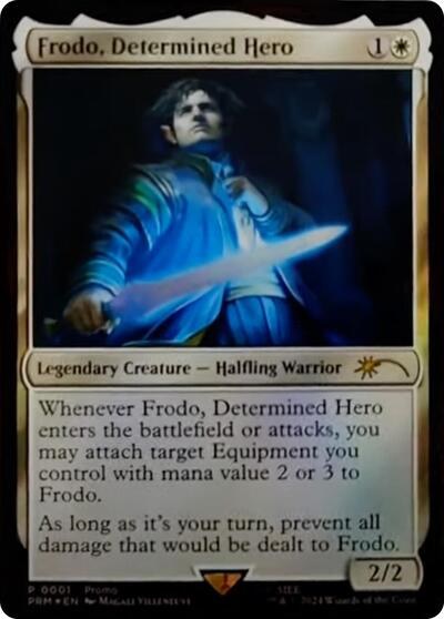Frodo, Determined Hero - Foil Frodo Determined Hero
