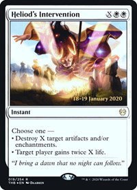 Heliod's Intervention - Foil Heliod S Intervention
