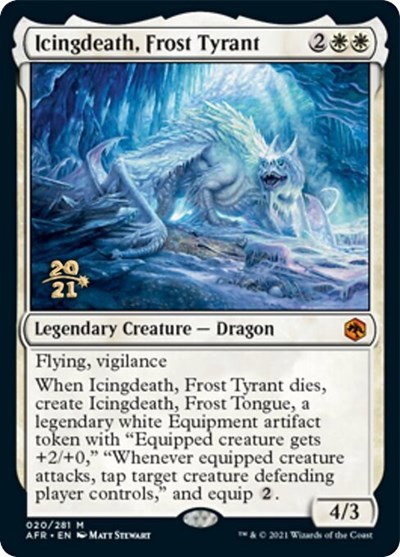 Icingdeath, Frost Tyrant - Foil Icingdeath Frost Tyrant