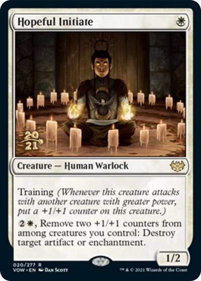 Hopeful Initiate - Foil Hopeful Initiate