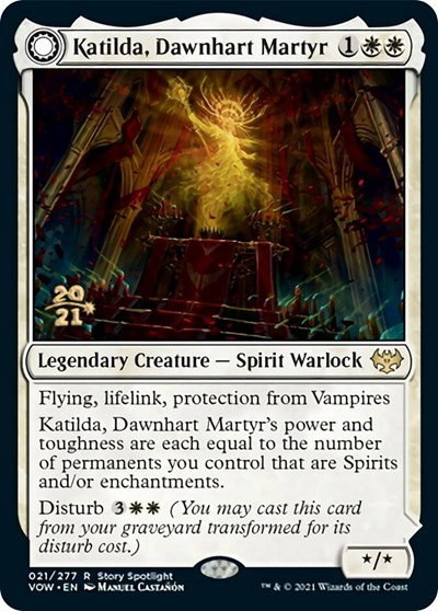 Katilda, Dawnhart Martyr - Foil Katilda Dawnhart Martyr