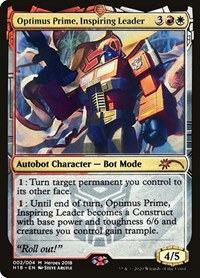 Optimus Prime, Inspiring Leader - Normal Optimus Prime Inspiring