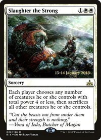 Slaughter the Strong - Foil Slaughter The Strong