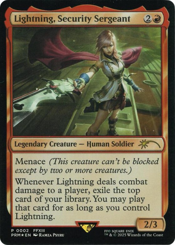 Lightning, Security Sergeant - Costco Bundle
