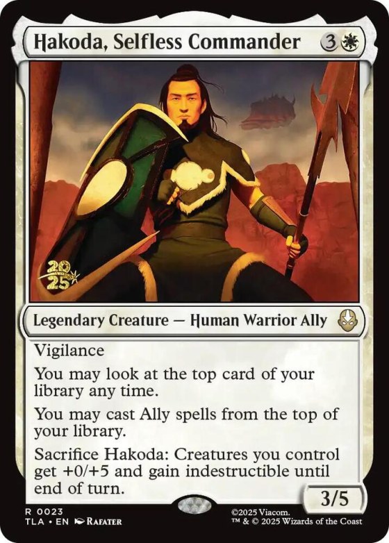 Hakoda, Selfless Commander - Foil Hakoda Selfless Commander