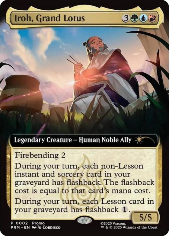 Iroh, Grand Lotus - Extended Art Iroh Grand Lotus
